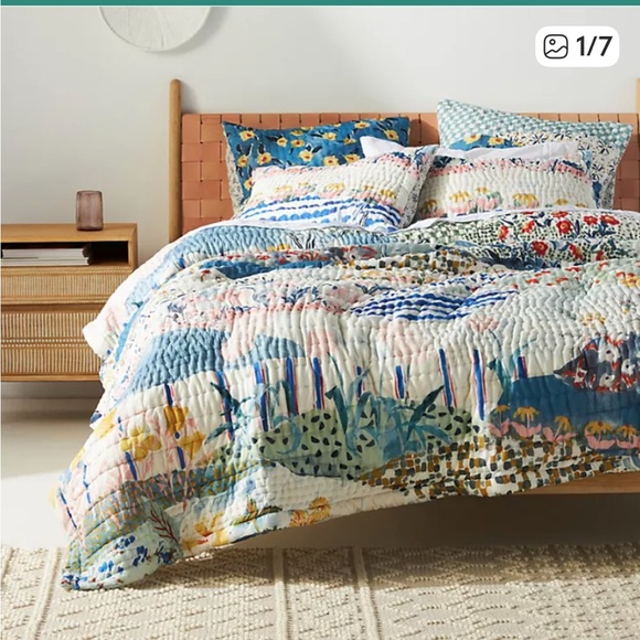 Anthropologie Other - Anthropologie Rosalind Quilt
California King
